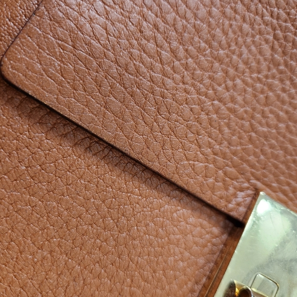 Authentic Drew Chloe Tan Leather Shoulder Bag - Picture 8 of 8